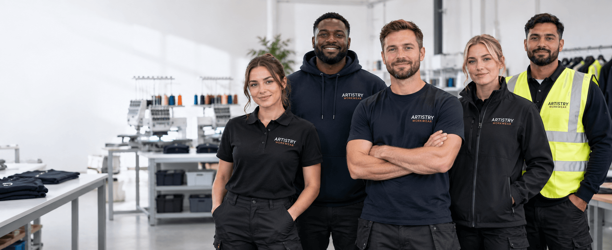 Custom Printed and Embroidered Workwear UK | Artistry Workwear